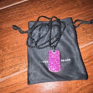 David Yurman Ruby Large Tag